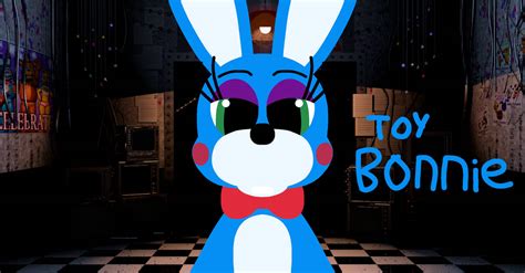 toy bonnie fanart|toy bonnie caked up.